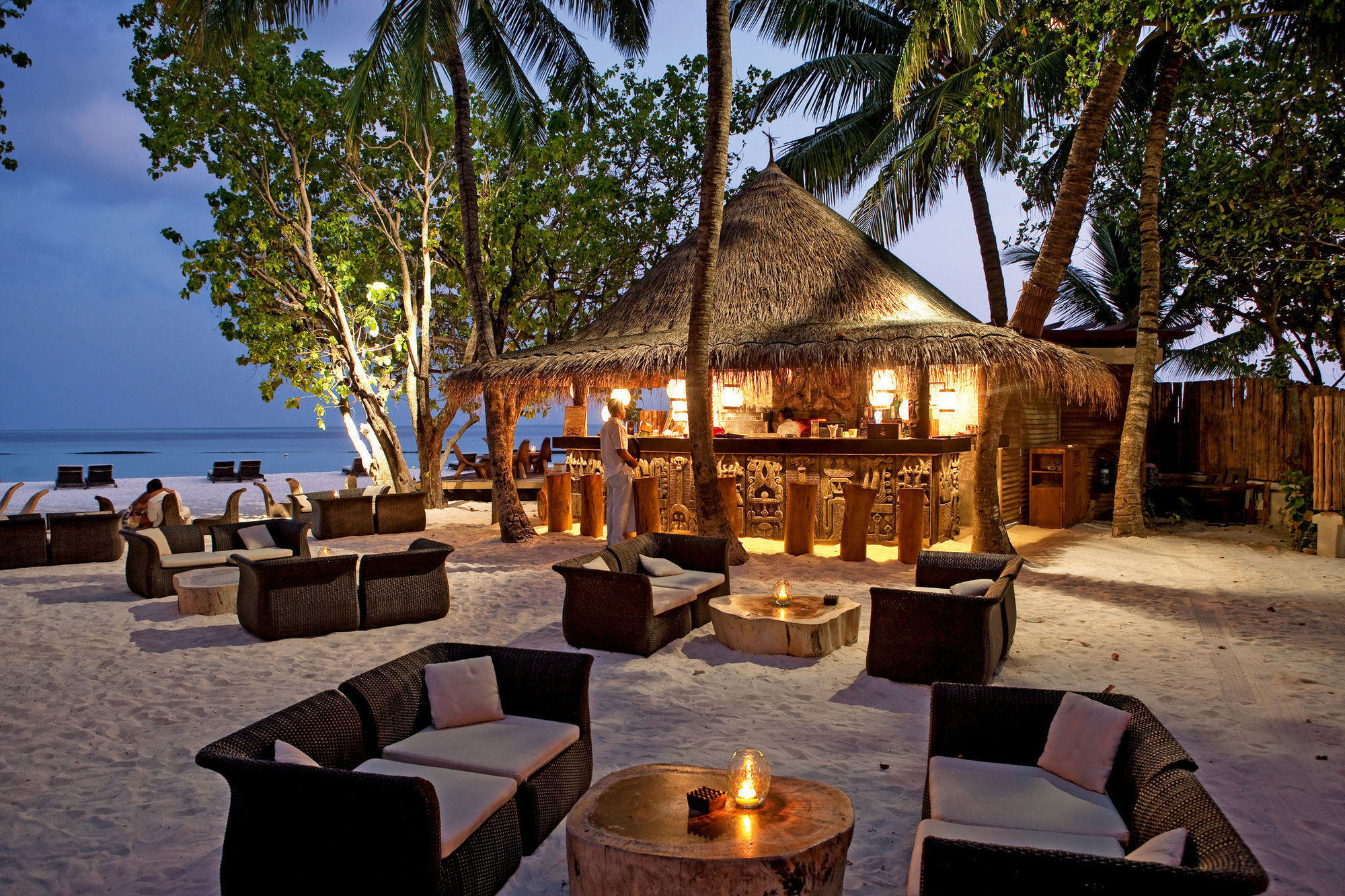 Constance Moofushi Maldives Otel Himandhoo Restoran fotoğraf